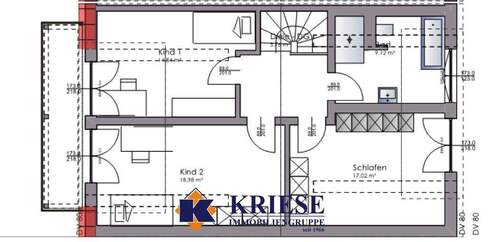 Obergeschoss - Haus Mitte - 