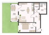 Grundriss WE 3 - 