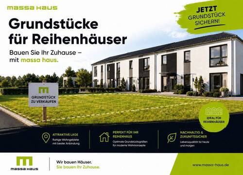 Bild 1 - Grundstück für Reihenhaus in Mötzingen - Neubaugebiet 'Röte II'