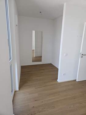 Blick auf die Ankleide - 