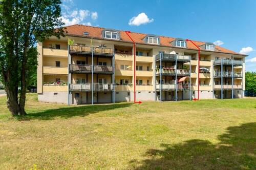 Ansicht Rückseite - 2 Zimmer Mehrfamilienhaus, Wohnhaus zum Kaufen in Dresden