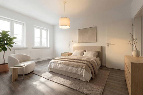 Schlafzimmer (visualisiert) - 