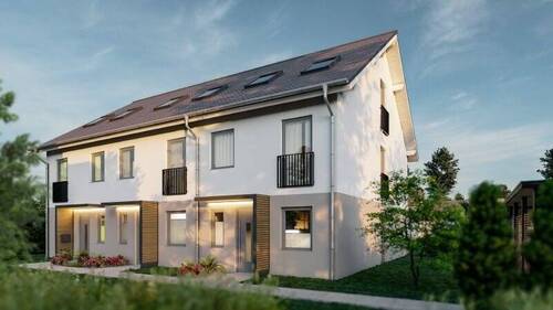 Titelbild - NEUBAU-Reiheneckhaus in absolut familienfreundlicher Lage von Karlsfeld!