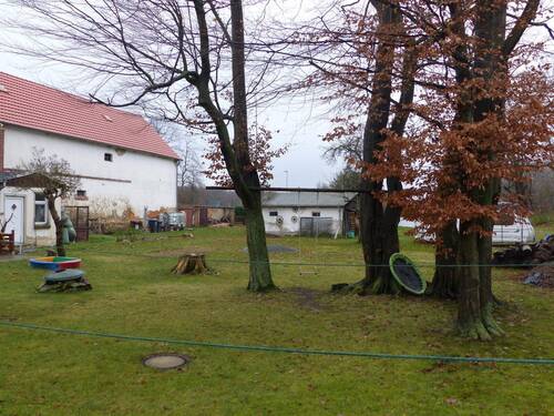 Gartenansicht - 5 Zimmer Bauernhaus, Landhaus zum Kaufen in Wermsdorf
