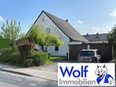 Strassenansicht - Baugrundstück mit Abrisshaus - Ihr Projekt wartet in Rödinghausen-Schwenningdorf