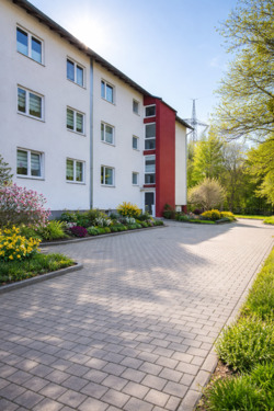 Hausansicht - ***Schöne 2-Zimmer-Wohnung im Erdgeschoss sucht nette Mieter***