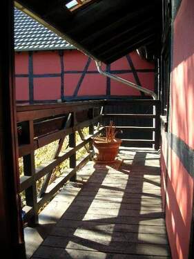 Balkon und Übergang zum Apartment - 