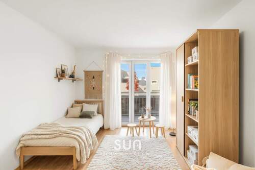 Schlafzimmer - Doppelhaushälfte mit 175,00 m² in Frankfurt am Main zum Kaufen