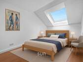 Helles Schlafzimmer (visualisiert) - 3 Zimmer Etagenwohnung zum Kaufen in Kronberg im Taunus