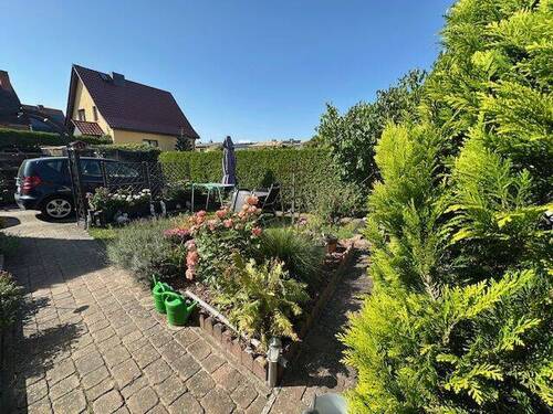 Garten - 4 Zimmer Doppelhaushälfte in Güstrow