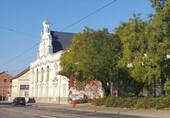 Neue Welt, Jugendstilfassade - 