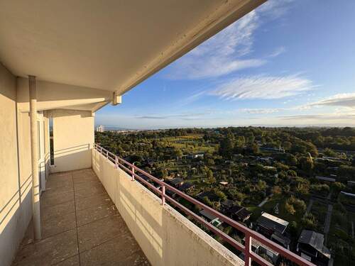 Blick vom Balkon - 