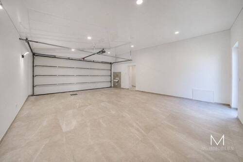 Garage mit Fußbodenheizung - 