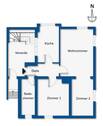 Grundrissskizze Erdgeschoss - 