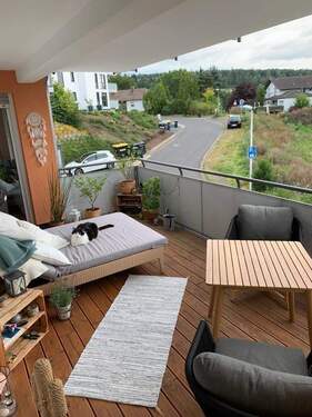 Balkon - 3 Zimmer Etagenwohnung zur Miete in Melsungen