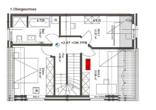 1. Obergeschoss - 