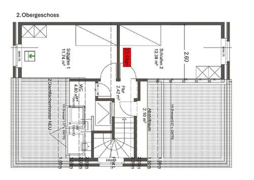 2. Obergeschoss - 