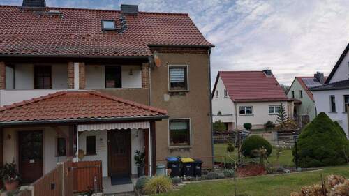 Rückansicht - 4 Zimmer Doppelhaushälfte in Grimma