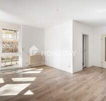 Attraktive Zwei-Zimmer-Wohnung mit Terrasse, kleinem Garten und Stellplatz - sofort bezugsfrei - Dresden Striesen-Ost