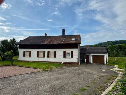 Hausansicht-Rückseite - 8 Zimmer Mehrfamilienhaus, Wohnhaus in Lauchringen