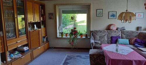 Wohnzimmer - Mehrfamilienhaus, Wohnhaus mit 180,00 m&sup2; in Lauchringen zum Kaufen