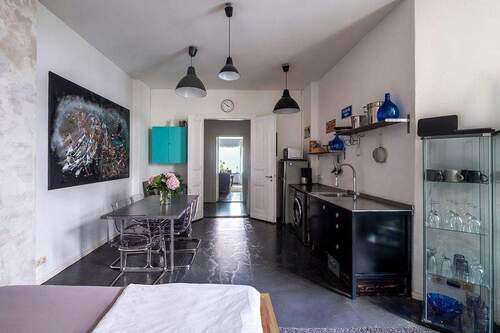 Ess- und Kochbereich im Zimmer 1 - 