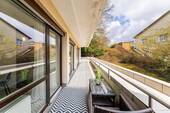 Großzügiger Balkon - 