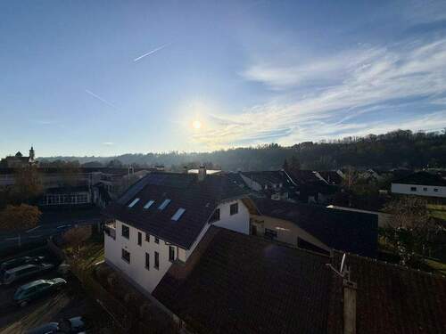 herrliche Aussicht vom Balkon - 