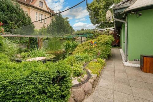 Terrasse - Bungalow mit 74,00 m&sup2; in Berlin zum Kaufen
