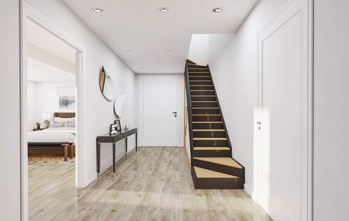 Einrichtungsbeispiel Flur obere Wohnung - 