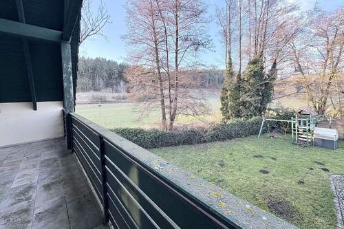 Aussicht vom Balkon - 