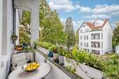 Blick vom Balkon - 