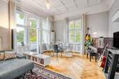 Wohn- und Essbereich - 4 Zimmer Etagenwohnung in Berlin