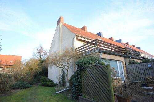 Gartenansicht - 3 Zimmer Reihenendhaus zum Kaufen in Verden