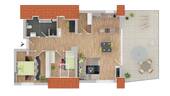 Grundriss Wohnung 5 - 