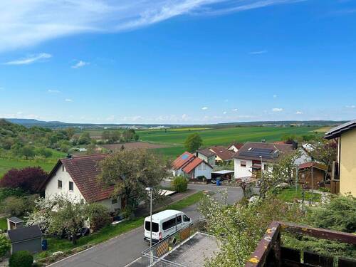 Fernblick vom Balkon - 