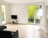 Wohnzimmer - 2 Zimmer Etagenwohnung zur Miete in Nürtingen