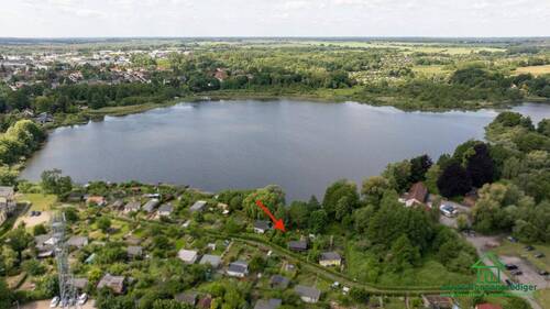 Bild 1 - Kleingarten mit eigenem Steg am Ostorfer See - für den Käufer provisionsfrei