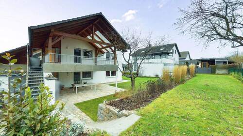 West- und Gartenansicht - 6 Zimmer Einfamilienhaus zum Kaufen in Tauberbischofsheim