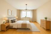 Schlafzimmer 1. OG. Muster - 
