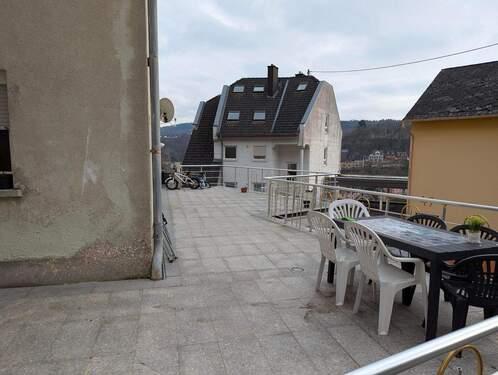 Terrasse - 1 Zimmer Einfamilienhaus in Idar-Oberstein