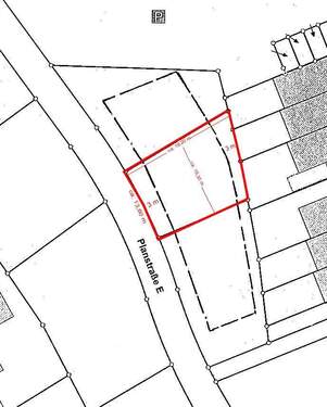 Lageplan mit Baufenster - Grundstück in Königswinter zum Kaufen