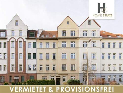 Hausansicht - 2 Zimmer Etagenwohnung zum Kaufen in Leipzig