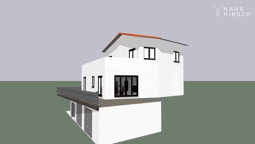 Ansicht rechts - 4 Zimmer Einfamilienhaus in Cadolzburg