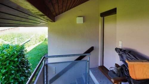 Zugang vom Wohnzimmer möglich - 