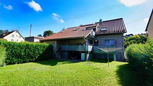 Ansicht mit Garten - 6 Zimmer Mehrfamilienhaus, Wohnhaus zum Kaufen in Uhldingen-Mühlhofen