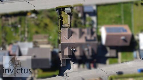 Vogelperspektive - Reihenendhaus mit 179,00 m&sup2; in Gundelsheim / Böttingen zum Kaufen