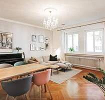 Bestlage Herzogpark: Kufsteiner Platz & Isar. 3-Zi.-Whg. mit luftiger Deckenhöhe, Balkon & Garage. - München Bogenhausen