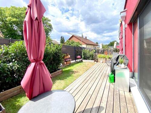 Terrasse m Garten - 