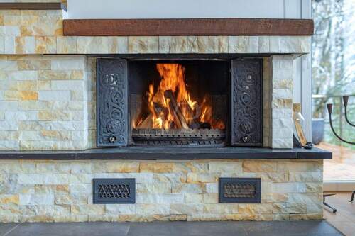 Kamin - Etagenwohnung mit 120,00 m&sup2; in Velbert zum Kaufen